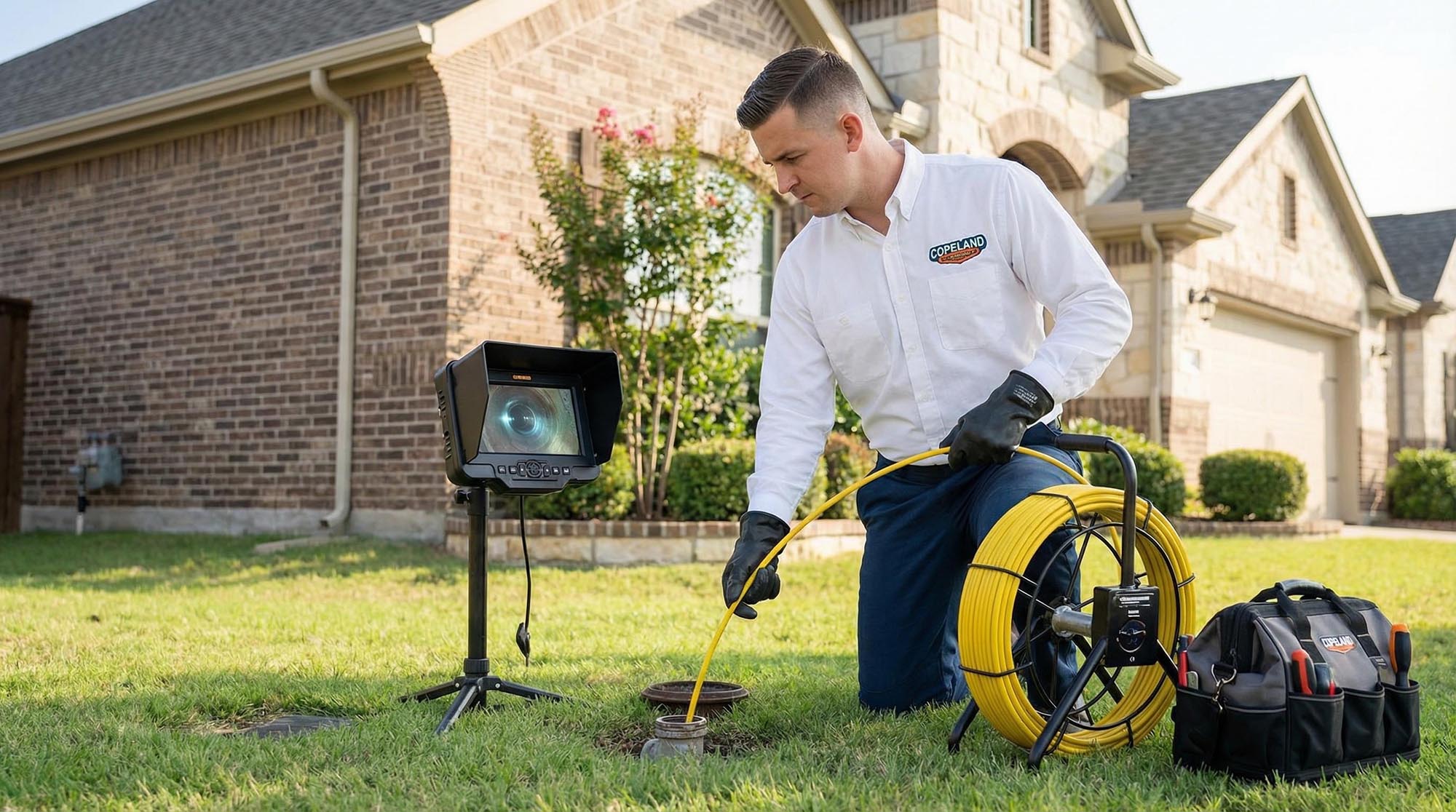 Sewer line inspection 6
